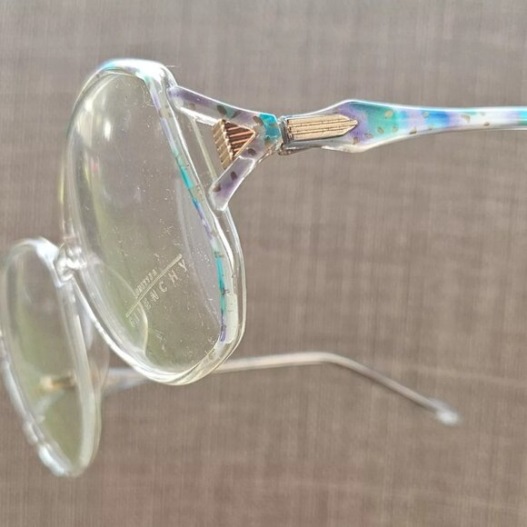 Givenchy Women Eyeglasses Frame AQUA DELUXE CLEAR Vision Glasses Made in Italy - Picture 2 of 12